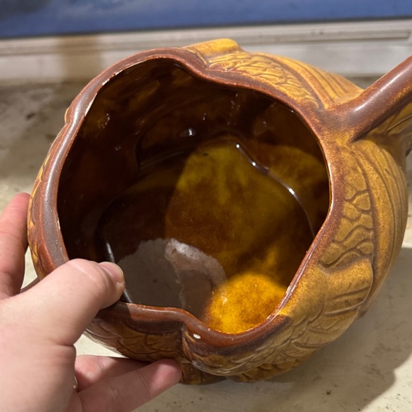 Rustic Rooster Ceramic cookie container - Picture 3 of 5